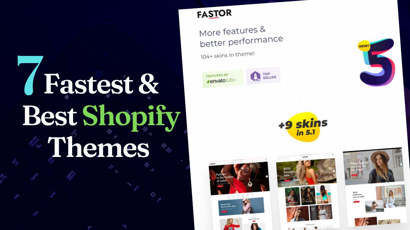 Fastest Shopify Themes in 2024 🚀 (HighConverting Store)