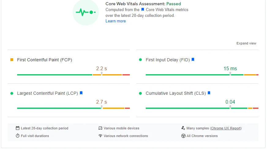 Optimize Core Web Vitals