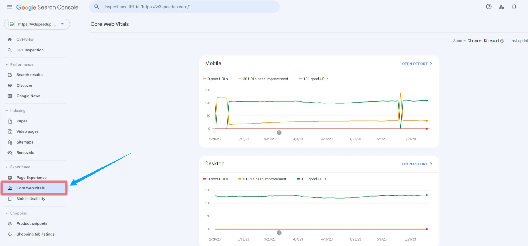 ANALYZING WEBSITE SPEED WITH GOOGLE SEARCH CONSOLE