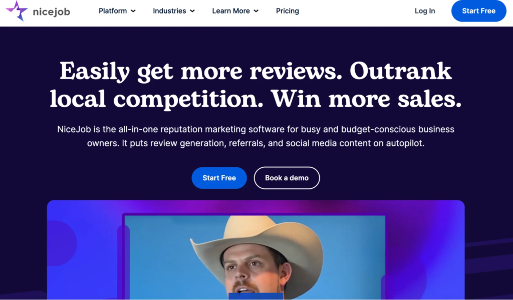 NiceJob - Online Reputation Management Tools
