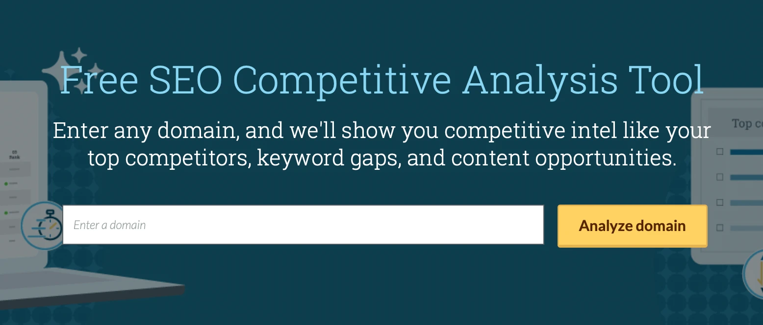 Moz - Free SEO Competitor Analysis Tool