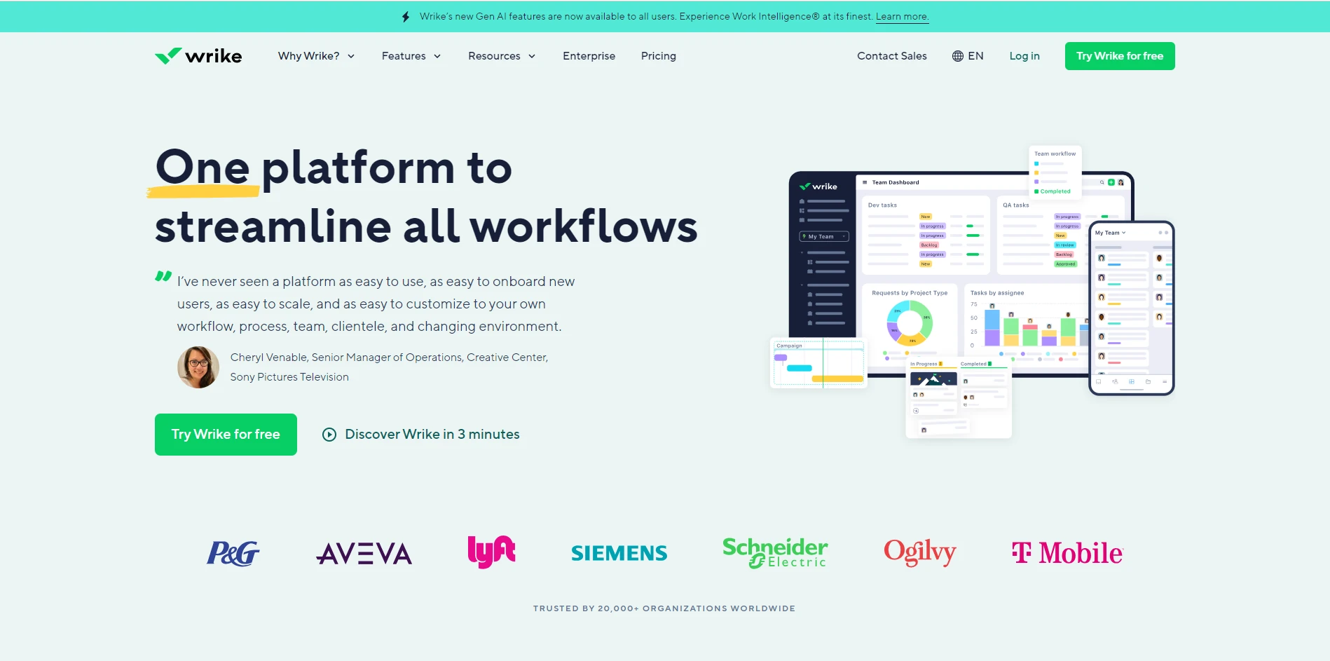 Wrike - Project Planning Optimization