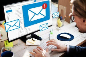 email icons in computer