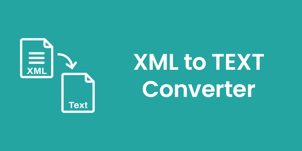 XML to TEXT Converter - Simple, Instant Data Converter - W3 SpeedUp