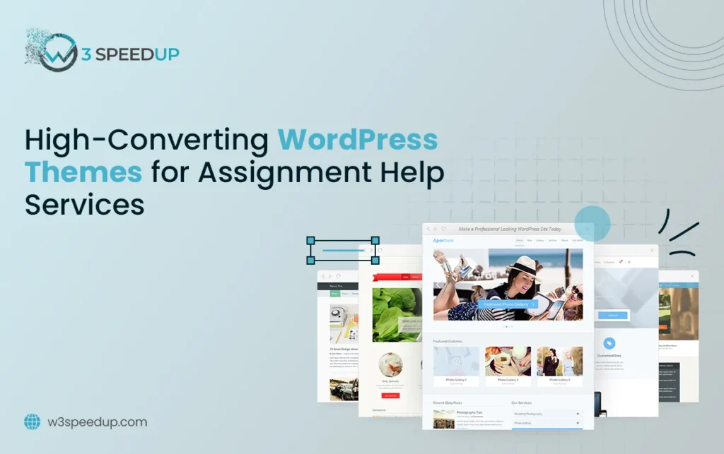 Premium WordPress Themes That Convert for Assignment Help - W3Speedup