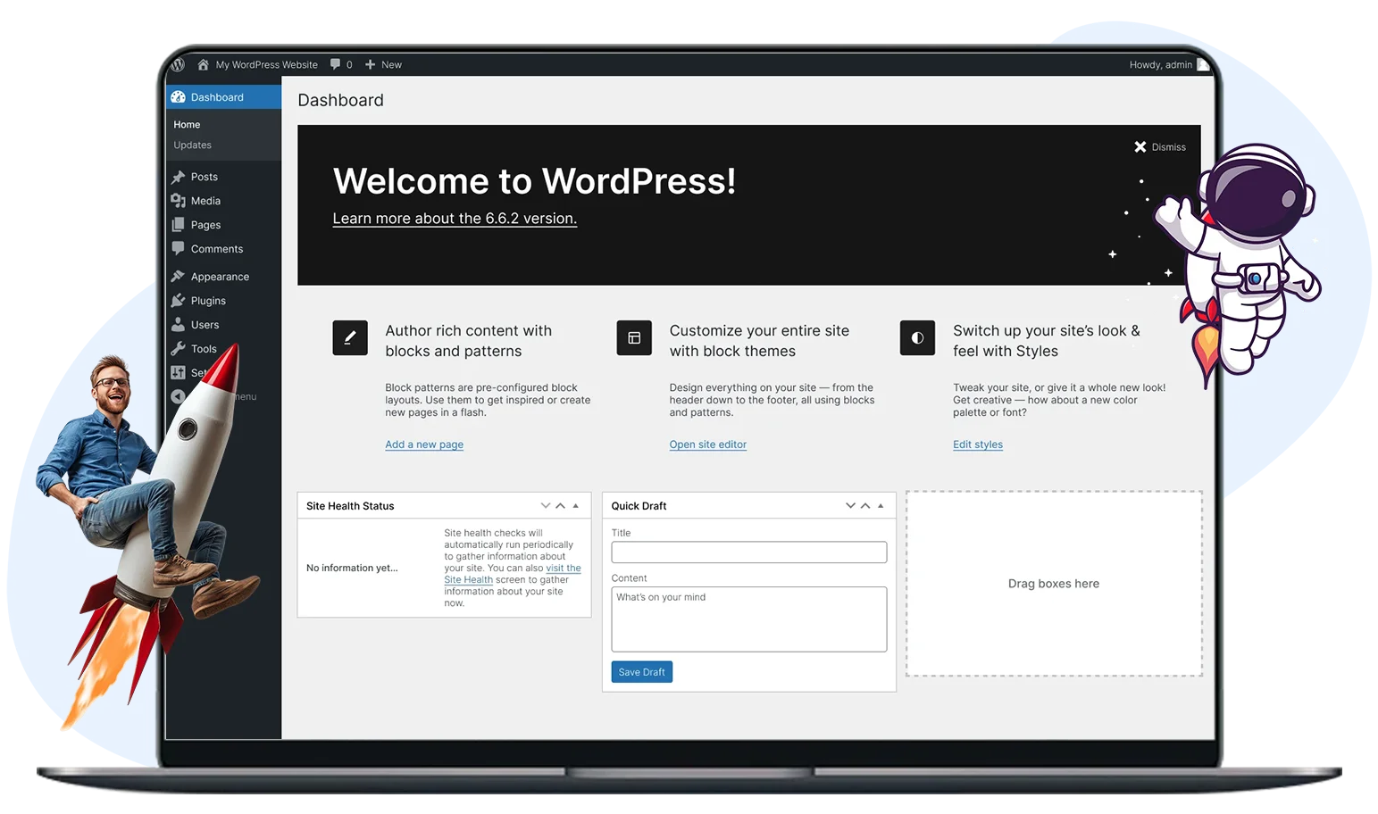 wordpress-dashboard