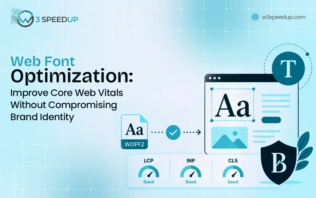 Web Font Optimization for Better CWV and Brand Consistency - W3Speedup
