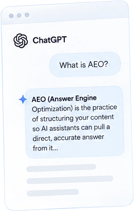 AEO chatgpt example