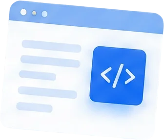 Icon web page skeleton