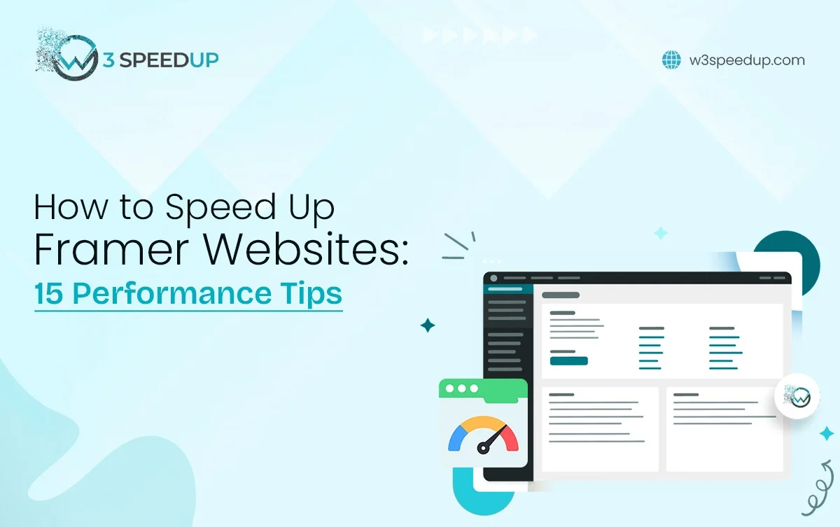 How to Speed Up a Slow Framer Website 15 Tips