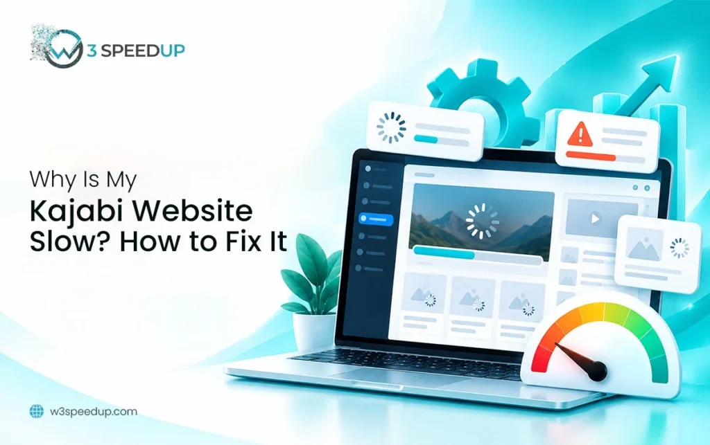 Why Is My Kajabi Website Slow? and How to Fix it - W3Speedup