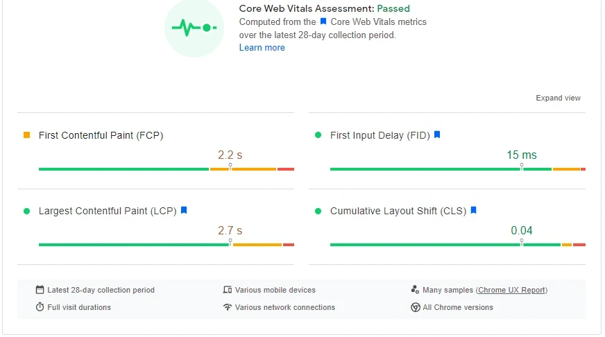 Optimize Core Web Vitals