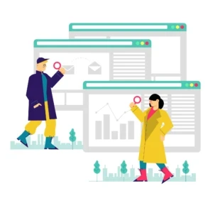 vector icons boy and girl