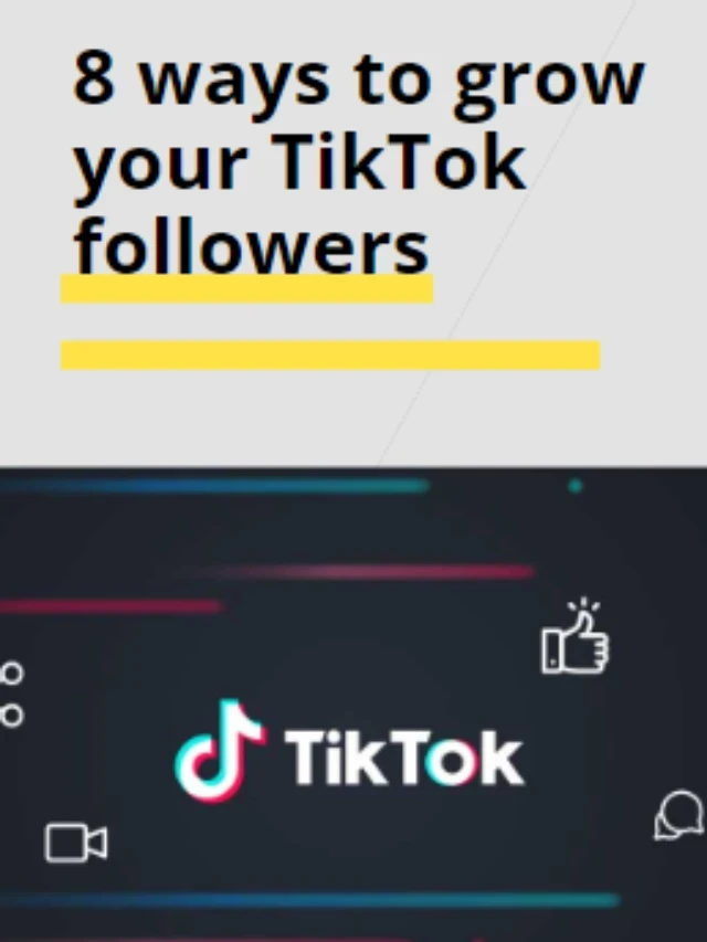 ways to grow your tiktok followers