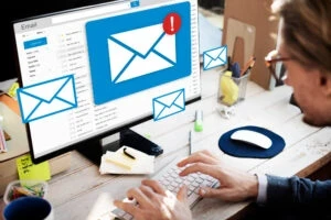 email icons in computer