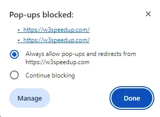 url not open