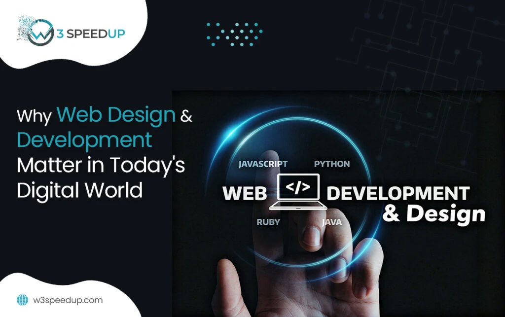 Why Web Design and Development Matter in Today's Digital World - W3Speedup