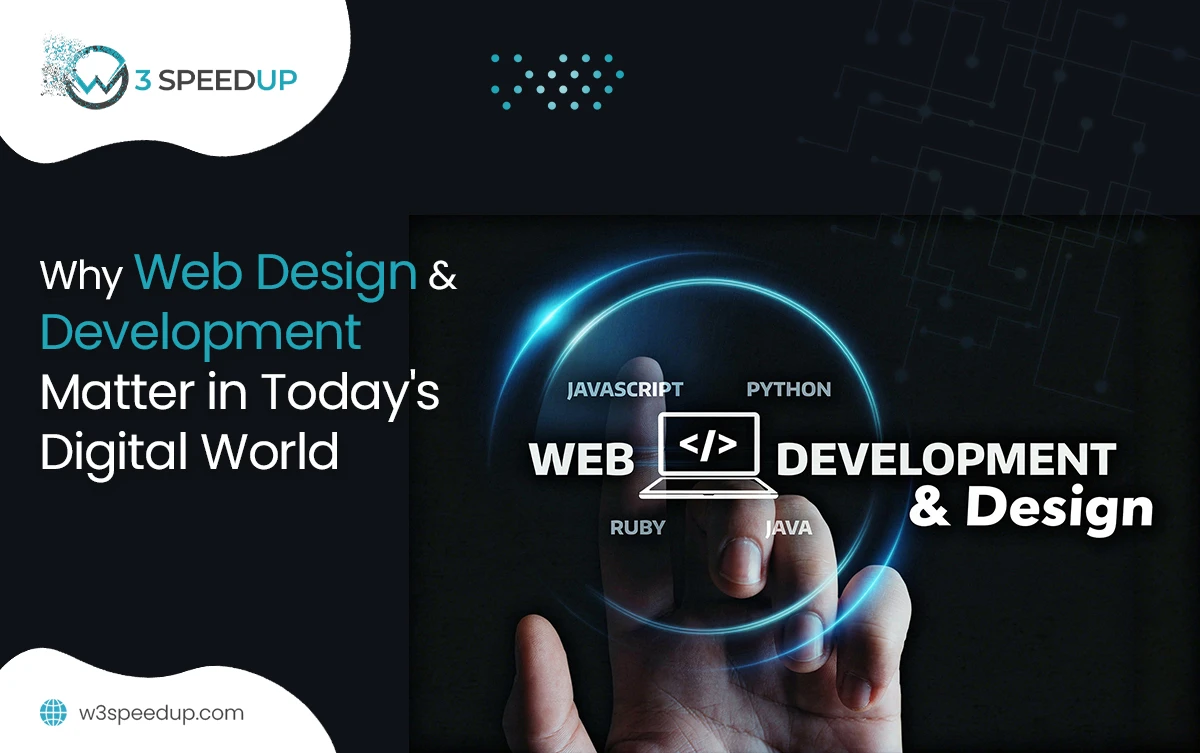 Why Web Design and Development Matter in Today's Digital World - W3Speedup