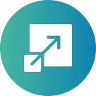 blue arrow