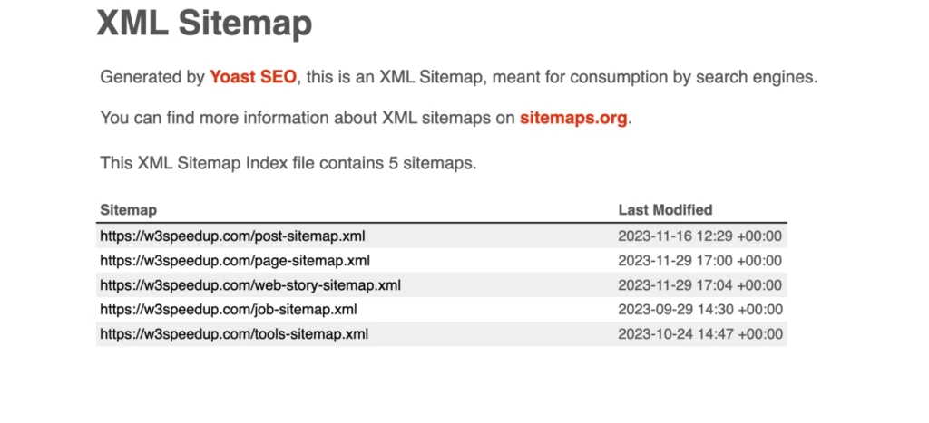 sitemap - How to Check When a Website Was Last Updated - Easy Steps