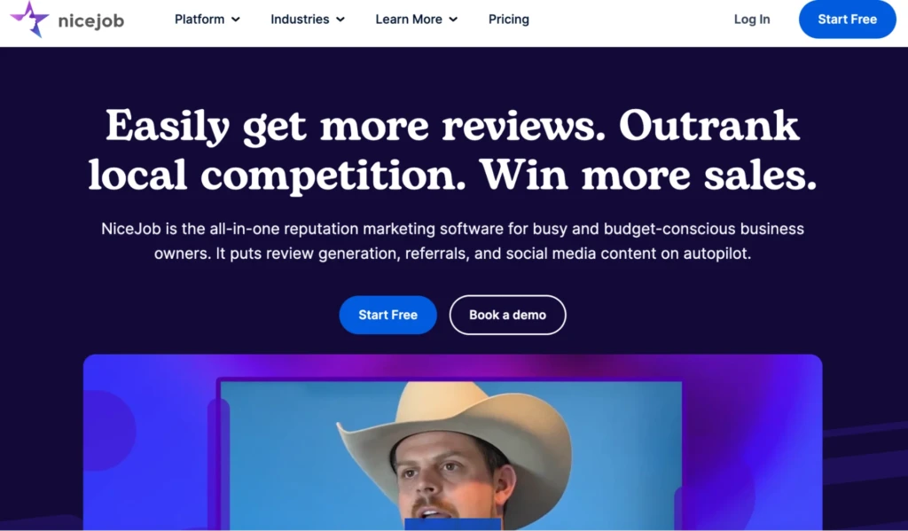NiceJob - Online Reputation Management Tools