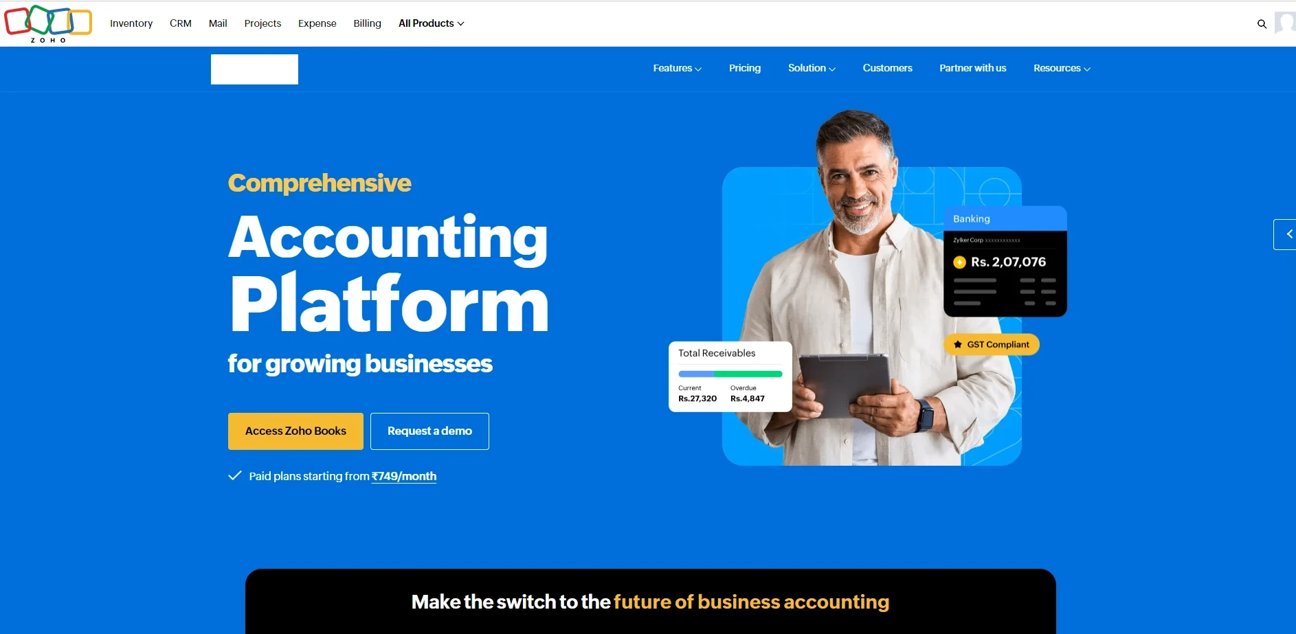 Zoho Books - Accounting Software
