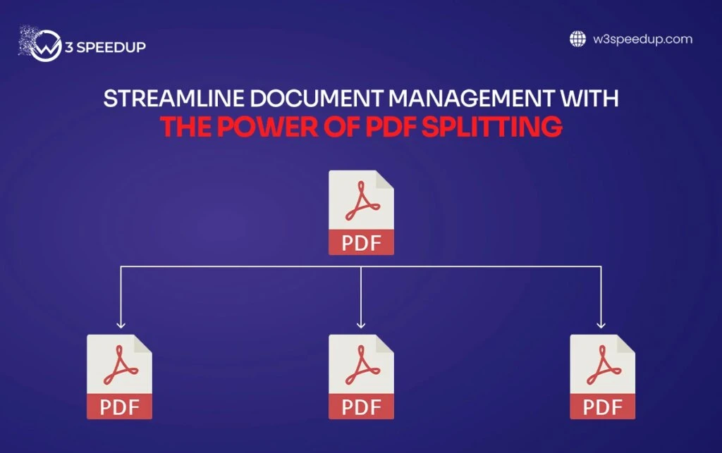 Advantages of PDF Splitting