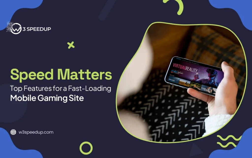 Mobile gaming site load faster