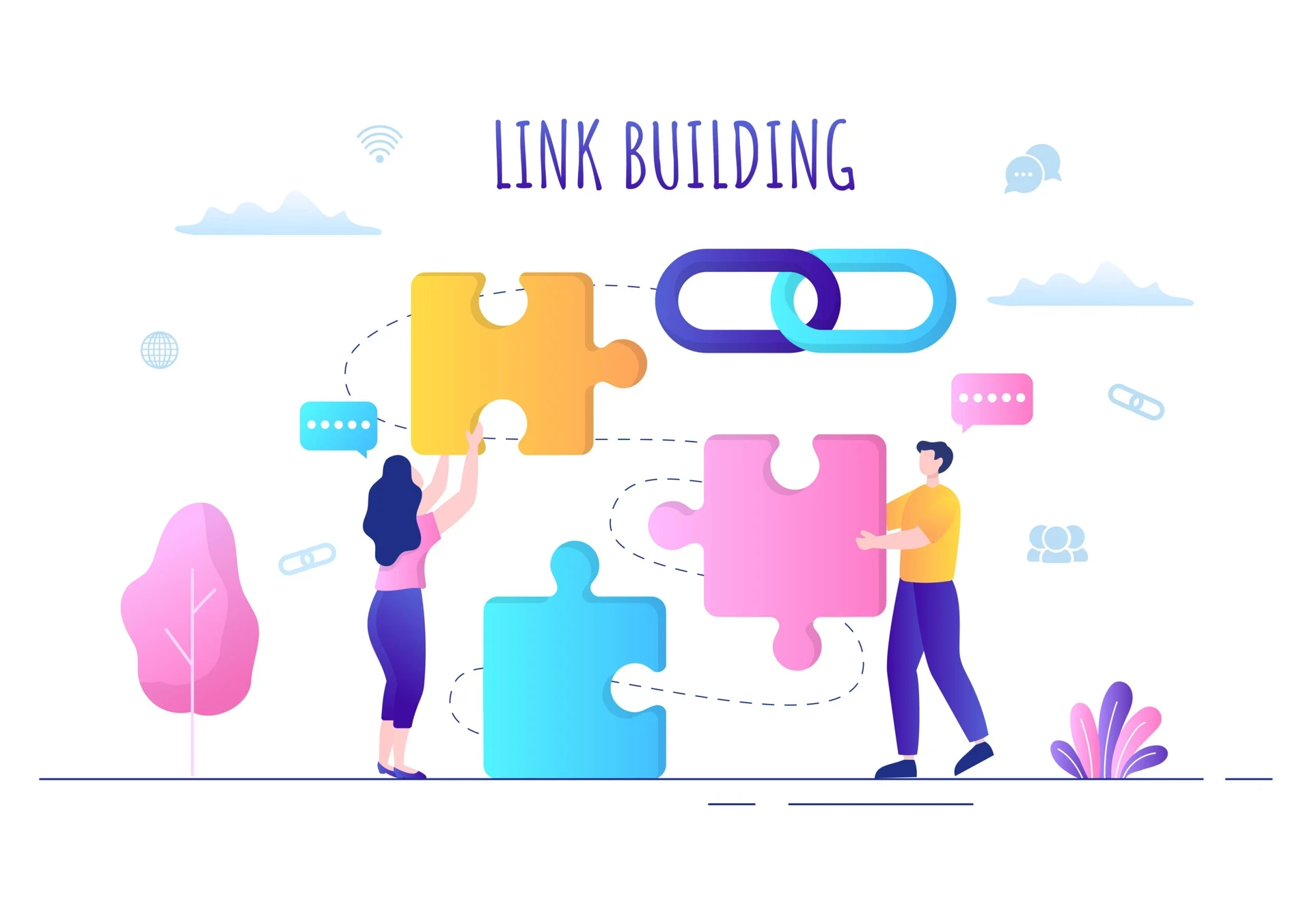 Link Building Connection - importance-of-link-building-in-seo -The Role of Link Building in Boosting Website Authority and SEO Rankings 