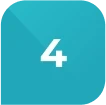 number four blue