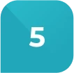 number five blue
