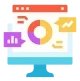 computer showing icons