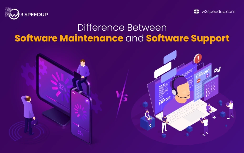 Difference Between Software Maintenance and Software Support