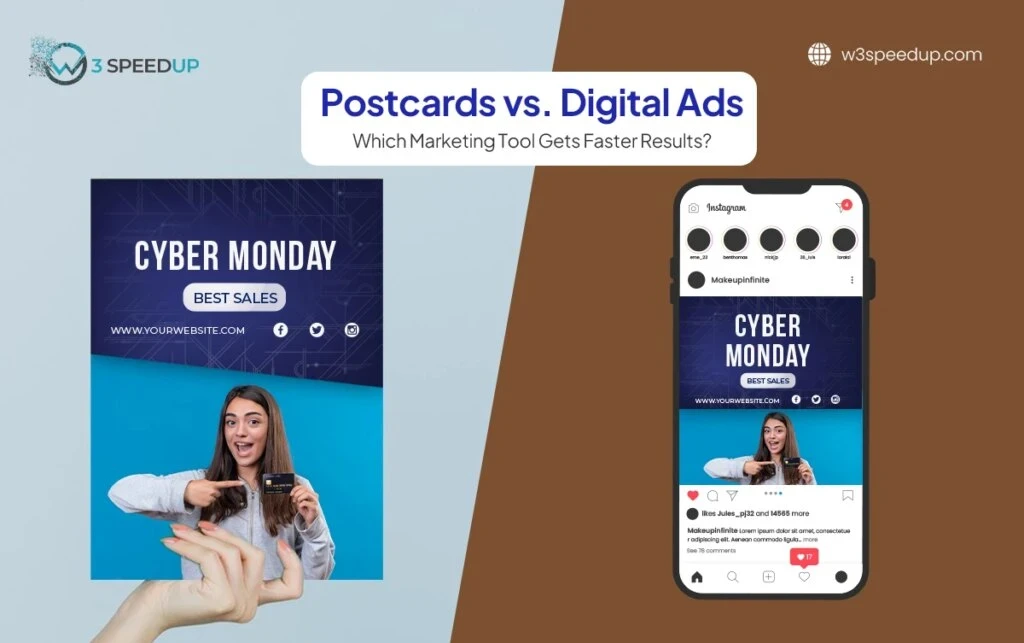 Postcards vs. Digital Ads