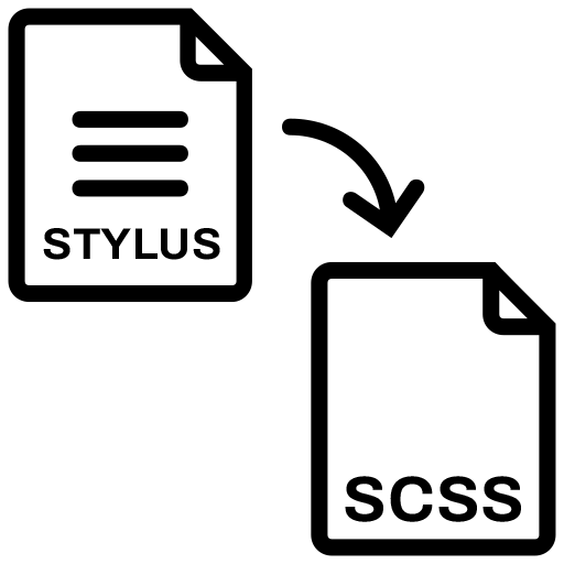 Stylus to SCSS Converter